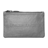 Grey + Tan Pouch